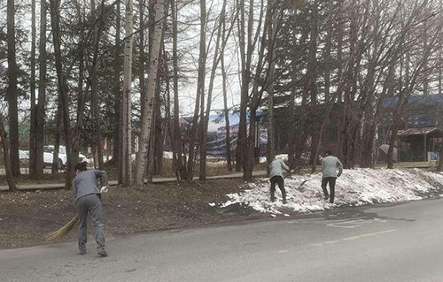 “文明健康、綠色環(huán)?！睈蹏l(wèi)生整潔行動(dòng)